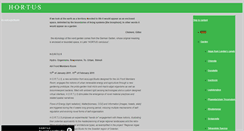 Desktop Screenshot of hortus.aaschool.ac.uk